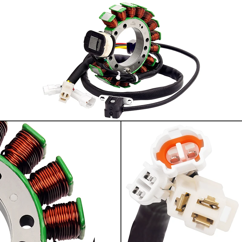 Детали для мотоциклетного генератора катушка статора Yamaha YFM350X YFM350 WARRIOR 350 YFM350U Big