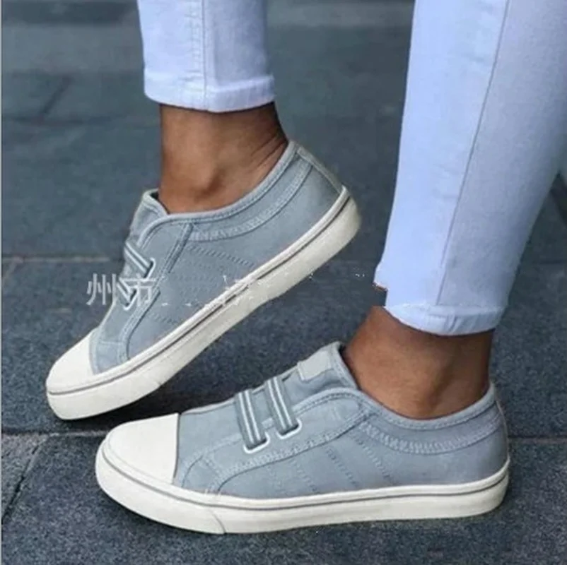 Fast Shipping 2021 Women Vulcanized Sneakers Breathable Flat Casual Classic Shoes Woman Spring Autumn Canvas Zapatos Mujer 2021