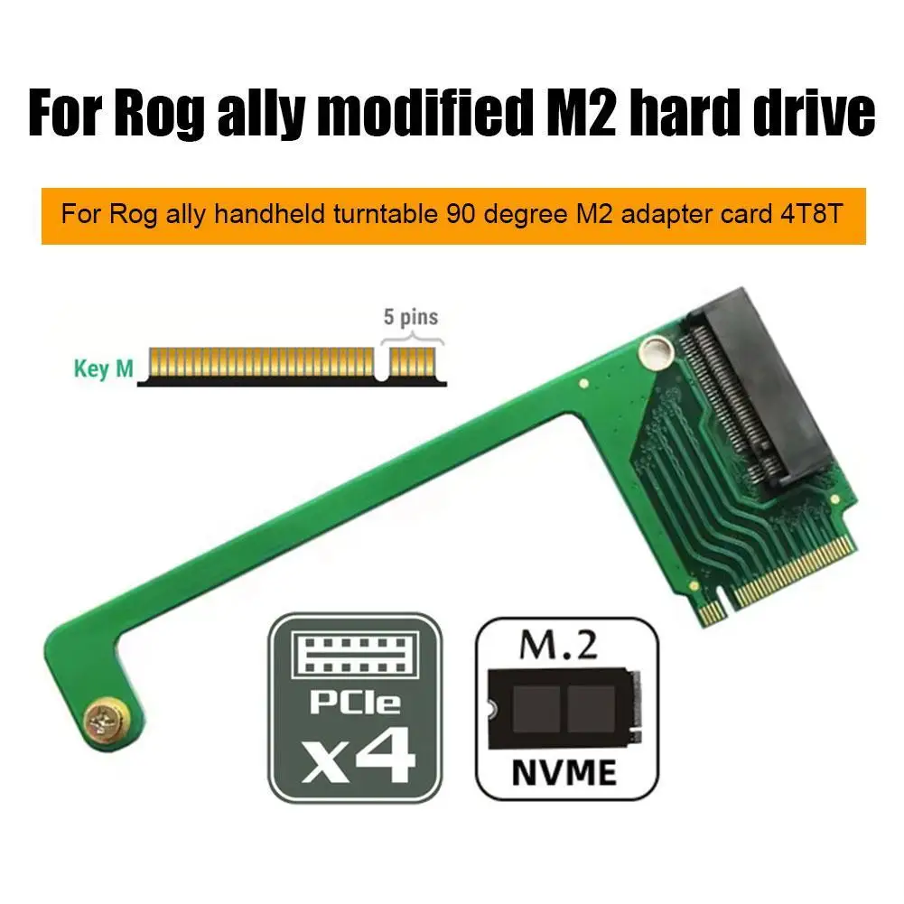 

1pcs For Rog Ally Handheld Transfer Board SSD Memory Adapter PCIE4.0 For Rog Ally Handheld Transfer Board Accessories