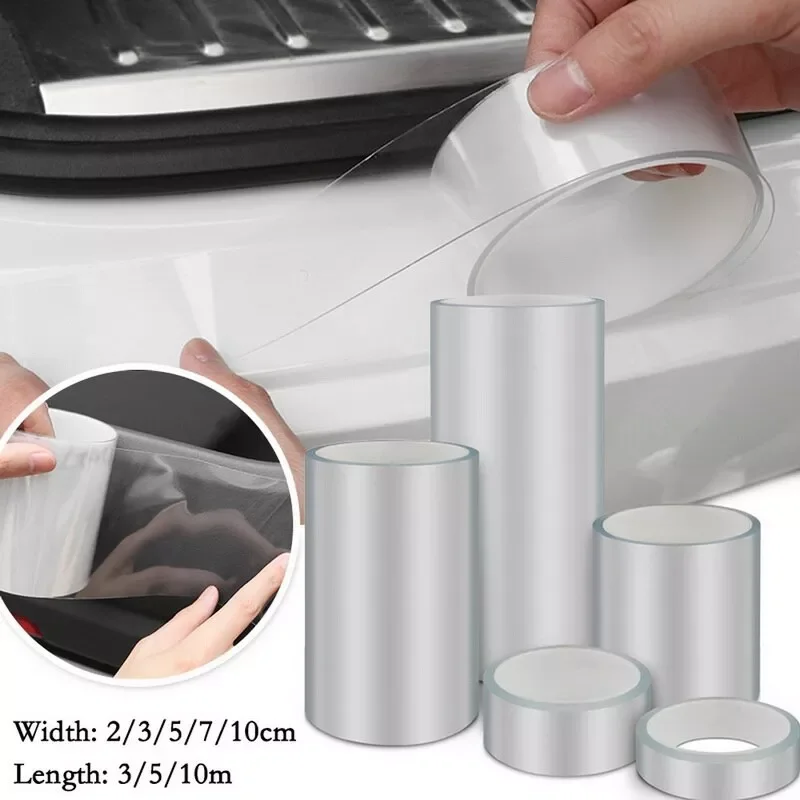 

Защитная пленка от царапин, прозрачная защитная пленка для порога автомобиля, защита Бампера, автомобильная пленка, автомобильная пленка, с...