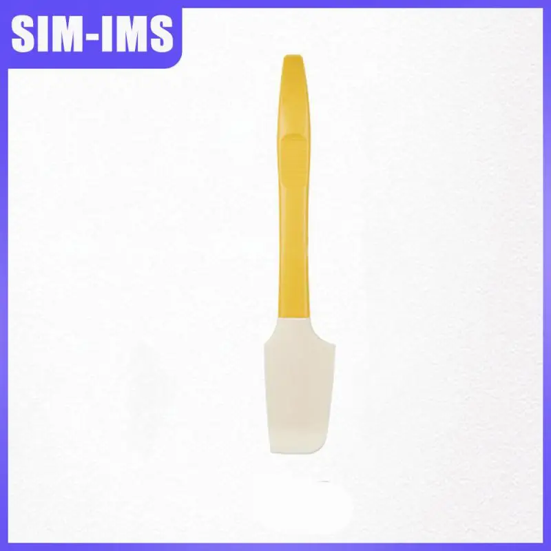 

Stent Design Silicone Jam Scraper Multifunctional Cooking Spatula Can Easily Remove Liquid Mini Kitchen Spatula No Odor