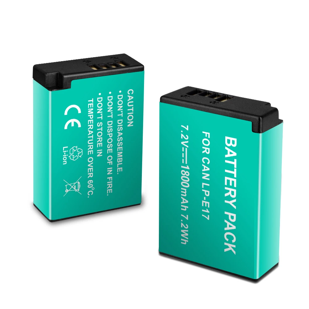 Фото Аккумулятор LPE17 LP E17 LP-E17 E17 + зарядное устройство USB с ЖК-дисплеем для Canon EOS RP 200 250D M3 M5 M6 750D 760D T6i T6s 800D 8000D 77D Kiss X8i №3