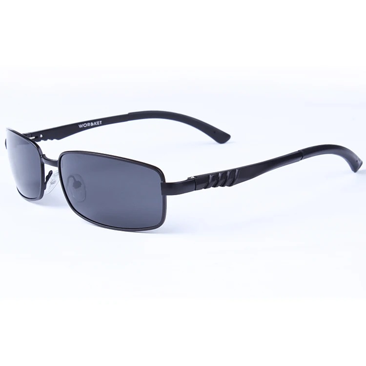 Поляризованные солнцезащитные очки VAKA модные брендовые мужские черные