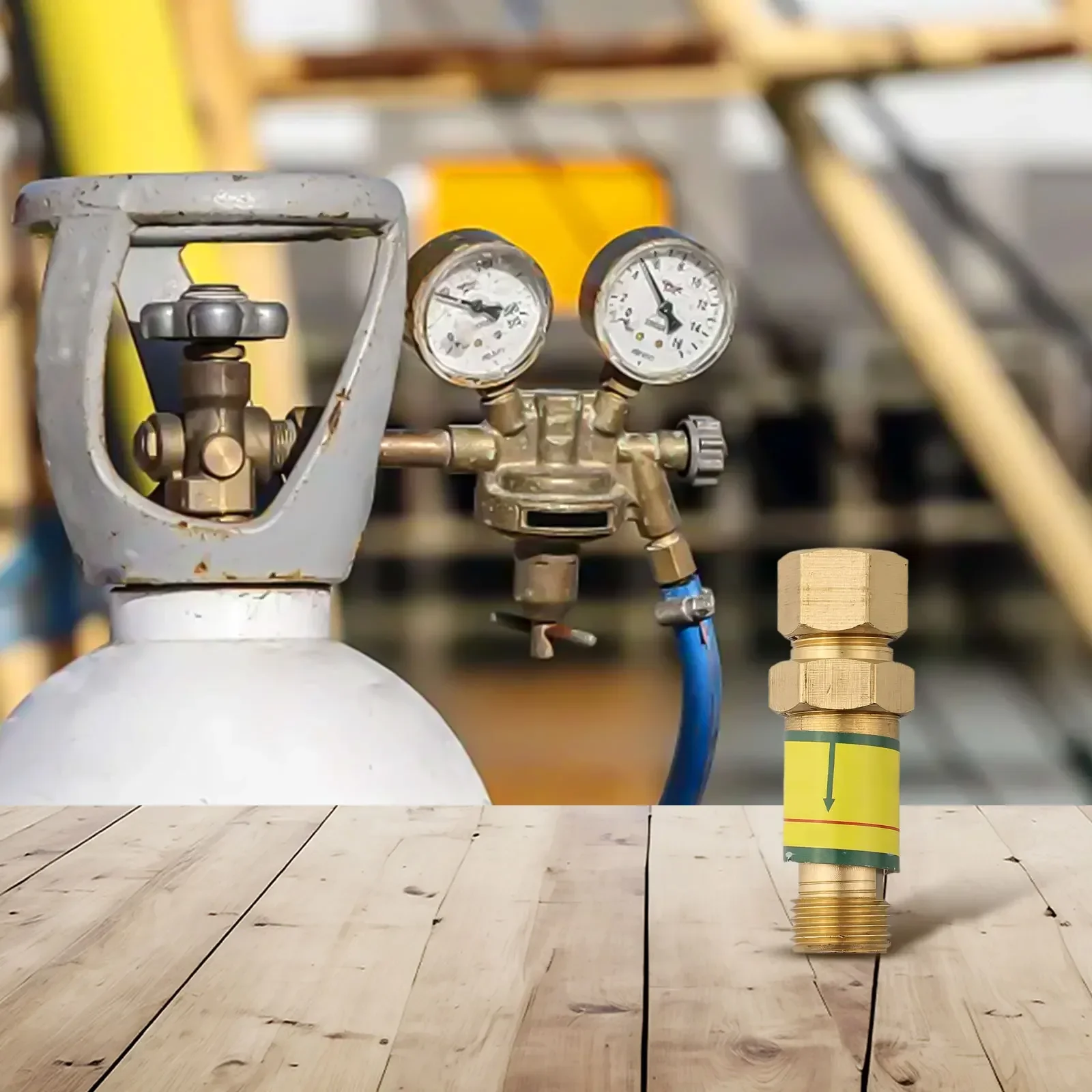 Предохранительный клапан обратного огня для автоматического сброса