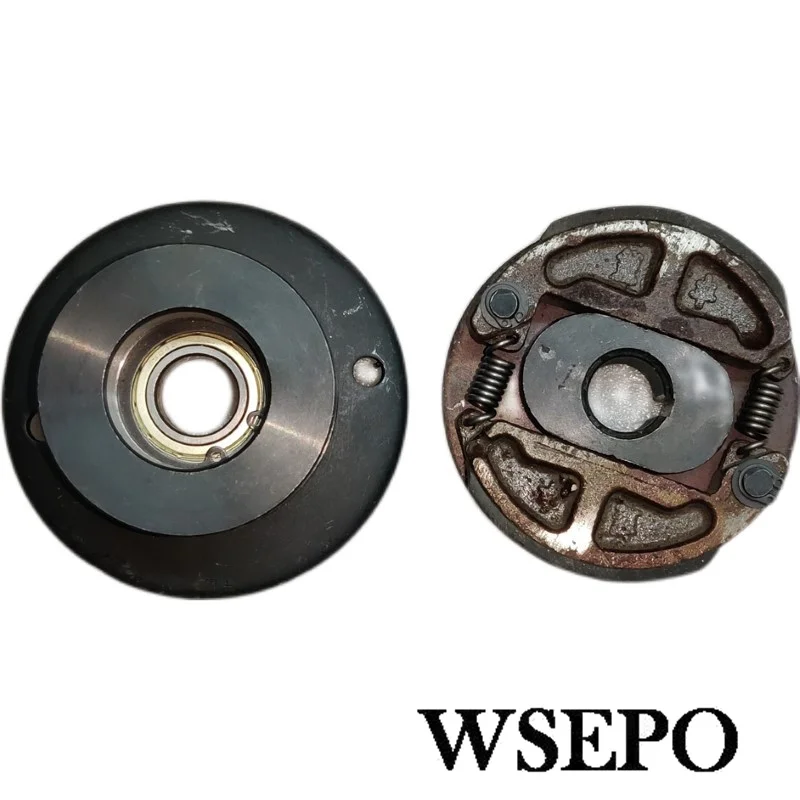 Qualidade do Oem Embreagem Centrífuga Fits168f 170f Gx160 Gx200 225 230 Motor a Gasolina da Polia da Correia do Sulco Dobro com Eixo Chave Peças e acessórios do gerador