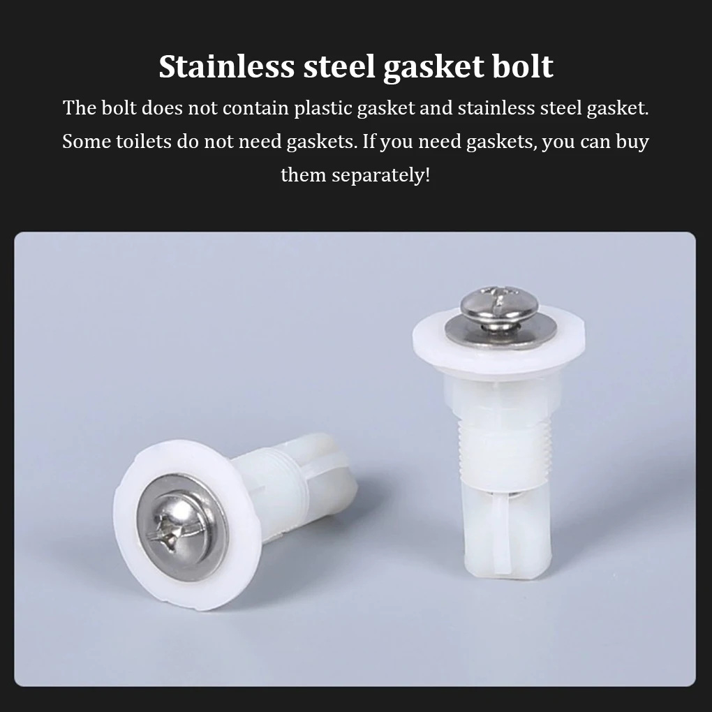 

Болты с винтами из нержавеющей стали для крепления на унитаз