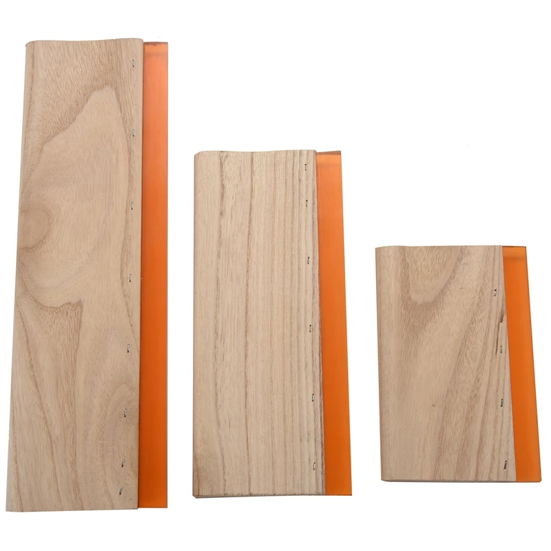 3 шт., скребок для трафаретной печати, 16 см, 24 см, 33 см