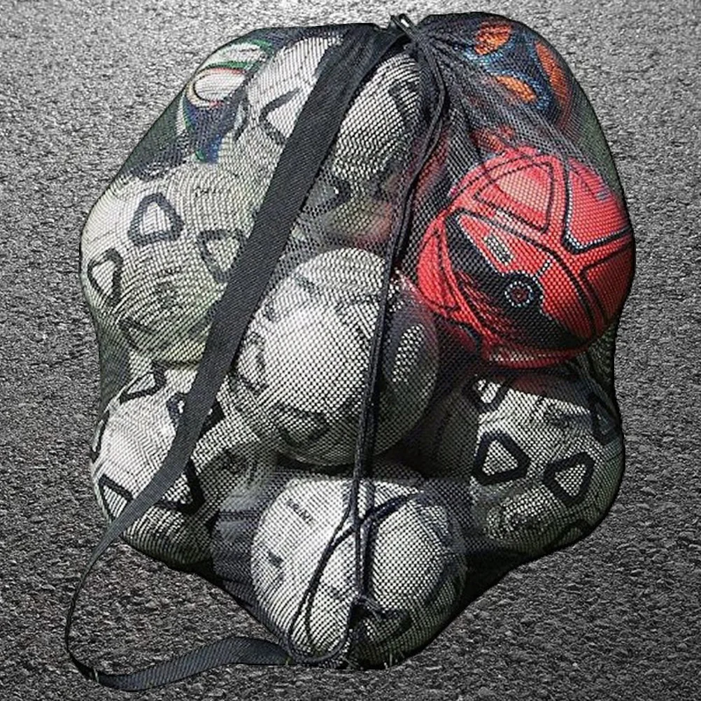

Gear Mesh Storage Net Organizer Drawstring Outdoor Basketball Soccer Hand Scuba Athletic Football Dive Outdoors Tote Insert