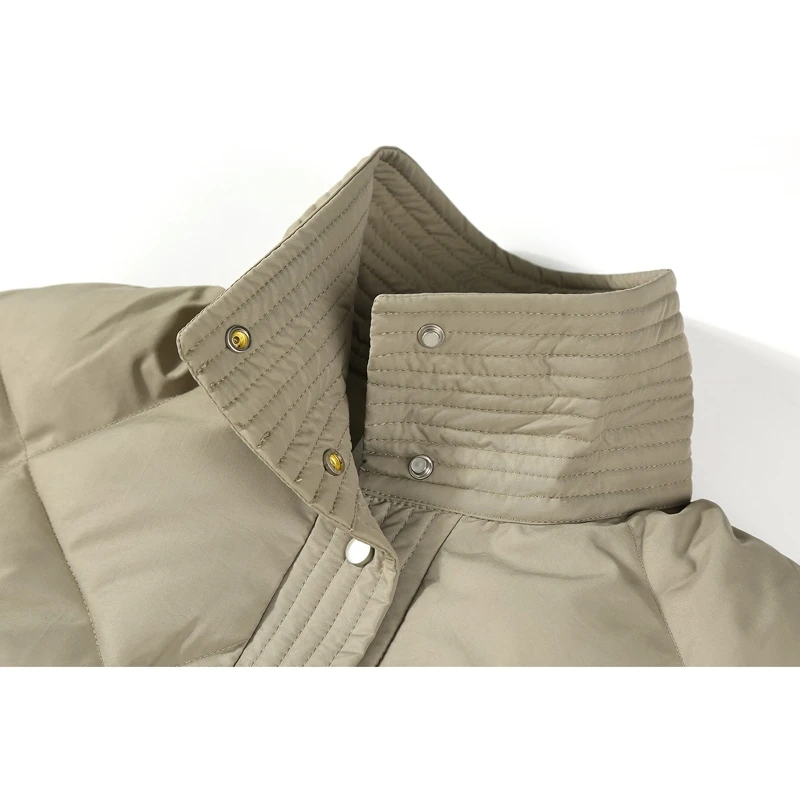 Down Cotton Coats Ladies Warm Solid Hooded Autumn Winter Jacket Women 2022 New Loose Casual Short Tops Parkas Famale Clothing