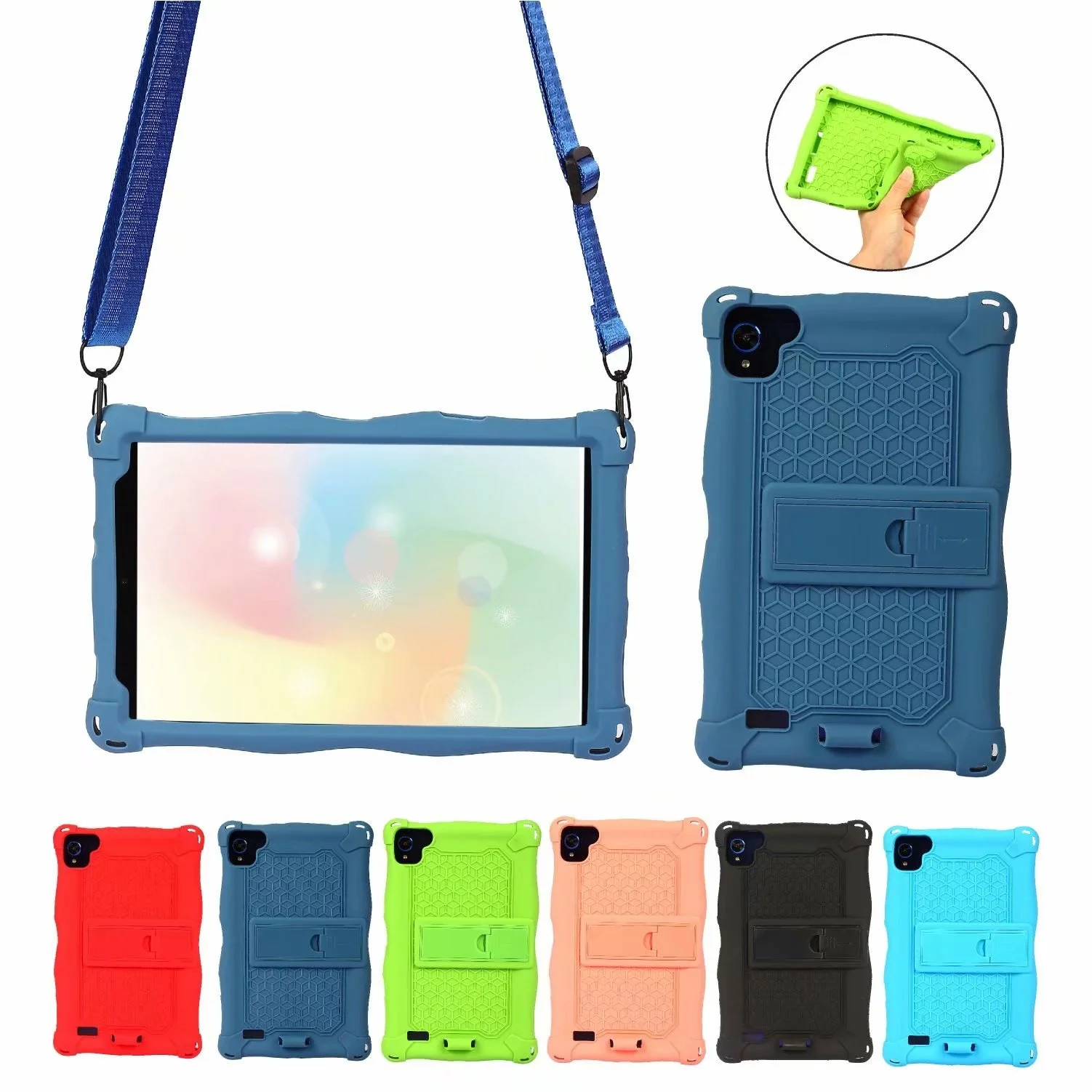 Силиконовый чехол 8 дюймов для Samsung Galaxy Tab A 0 2019 T290/T295/T297/Lenovo E8 M8 FHD TB-8505F/8705X/Huawei M3/M5 4 T3