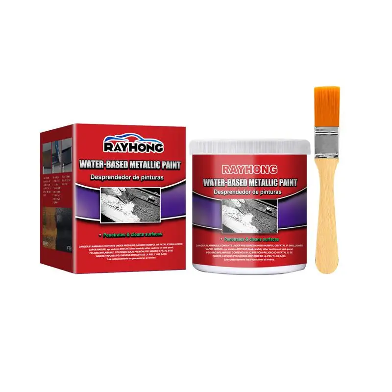 Car Rust Paint Rust Remover Paste Water Based Primer Anti-Rust Non-Porous Protective Barrier Rust Proofing Corrosion Protection