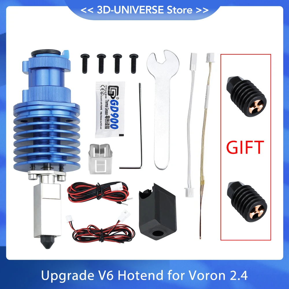 Высокоскоростная Улучшенная Печатающая головка 300 °C комплект Hotend V6 для принтера