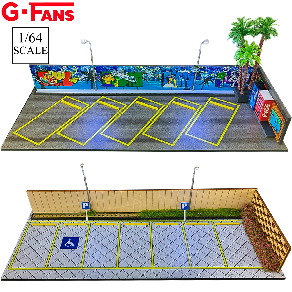 G Fans Масштаб 1:64 Автомобиль Миниатюрный Пейзаж С Искусственной Рождественской