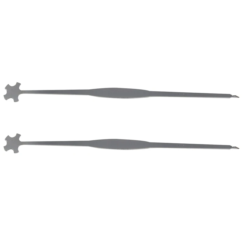 

2Pc Stainless Steel Violin Sound Post Setter Repair Tool Solid Bras S Violin Parts Accessories