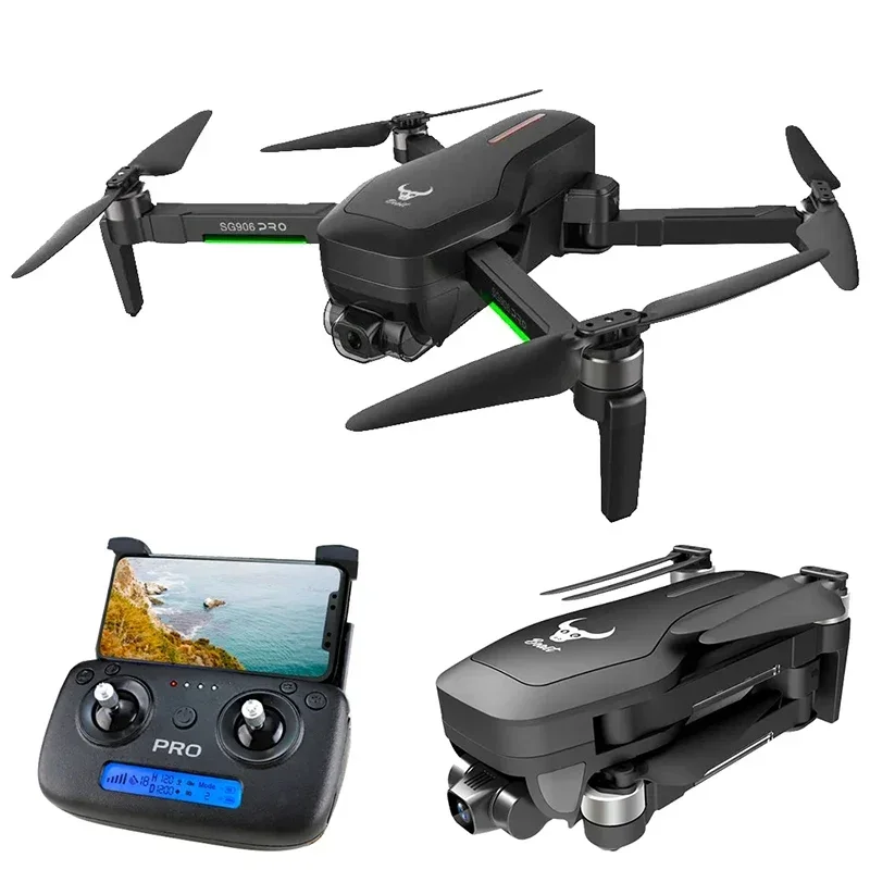 

SG906 Pro Camera Drone 4K professional Quadcopter RC Distance 1200M RC Helicopter 800M FPV 3-axis Gimbal HD Camera GPS RC Drone