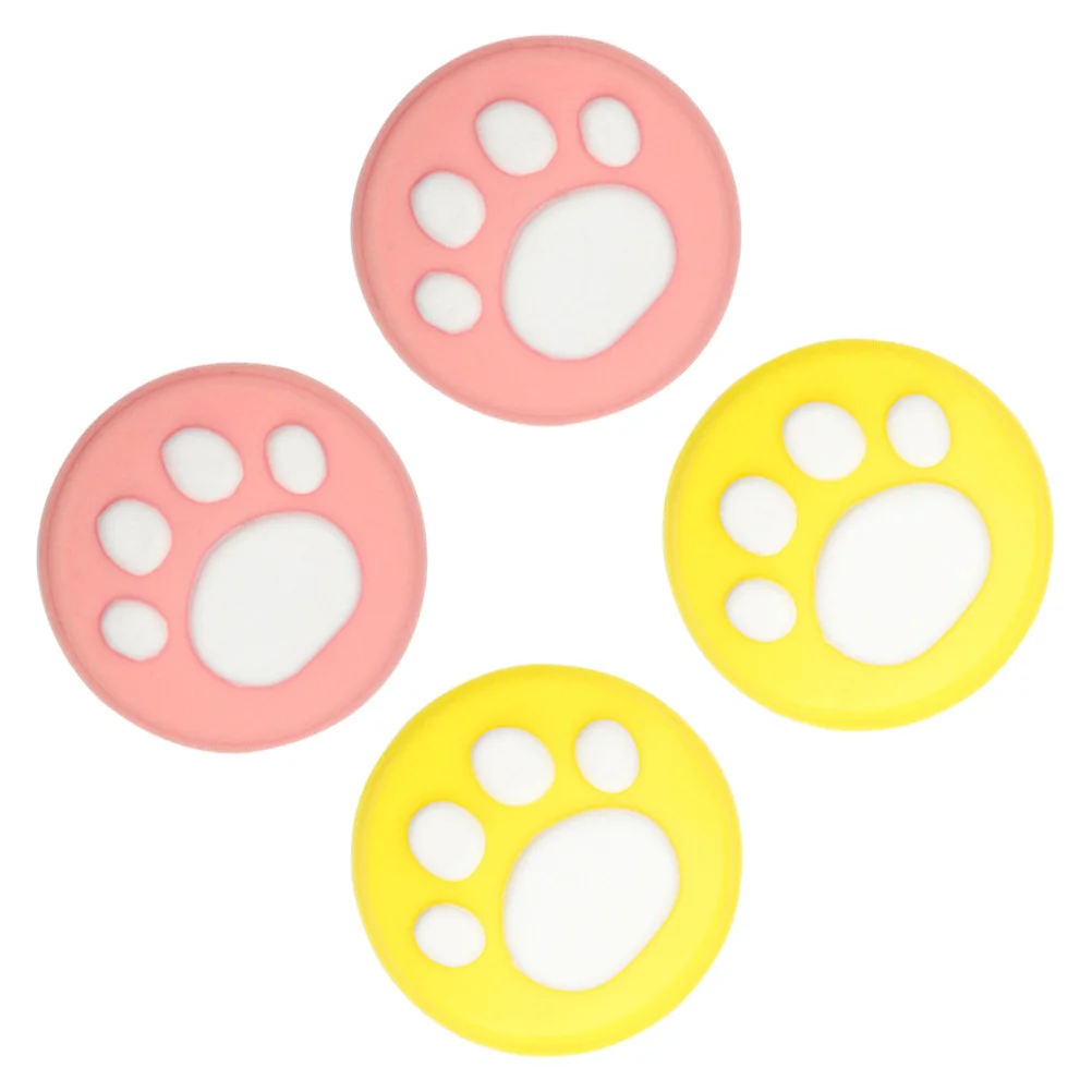 

1 Set Replacement Thumb Grip Compatible For Switch Silicone Game Console Caps