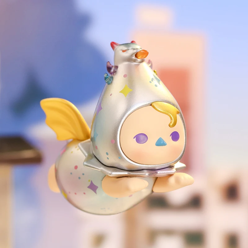 

POPMART Pucky летающие Младенцы серии глухая коробка игрушка кукла милая аниме оригинальная художественная фигурка подарок девочке на день рожд...