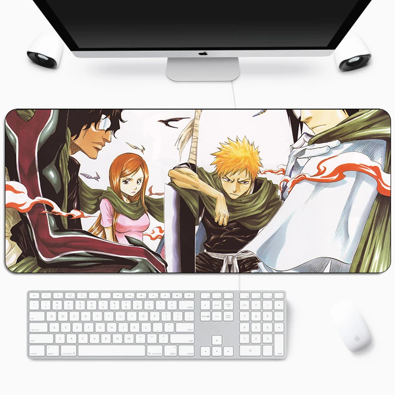 

Anime Otaku Mouse Pad Gamer HD Custom New keyboard pad Mouse Mat Desk Mats Soft Natural Rubber Carpet Desktop Mouse Pad
