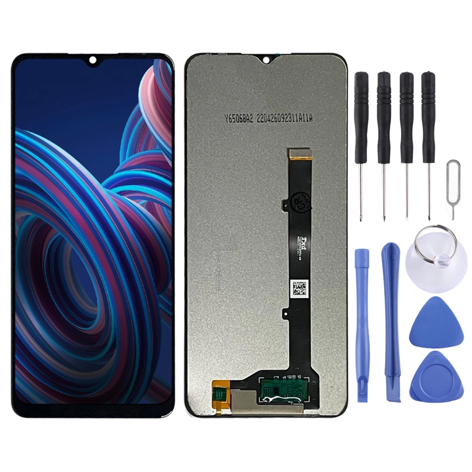 

IPS LCD Screen For ZTE Blade A72 5G 7540N with Digitizer Full Assembly