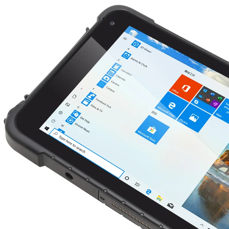 Uniwa Winpad W86H Rugged Waterproof Tablet 8.0Inch HD 4GB+64GB Android 5.1 Tablets 8500mAh Battery Rear Camera 5MP Mobile Phones