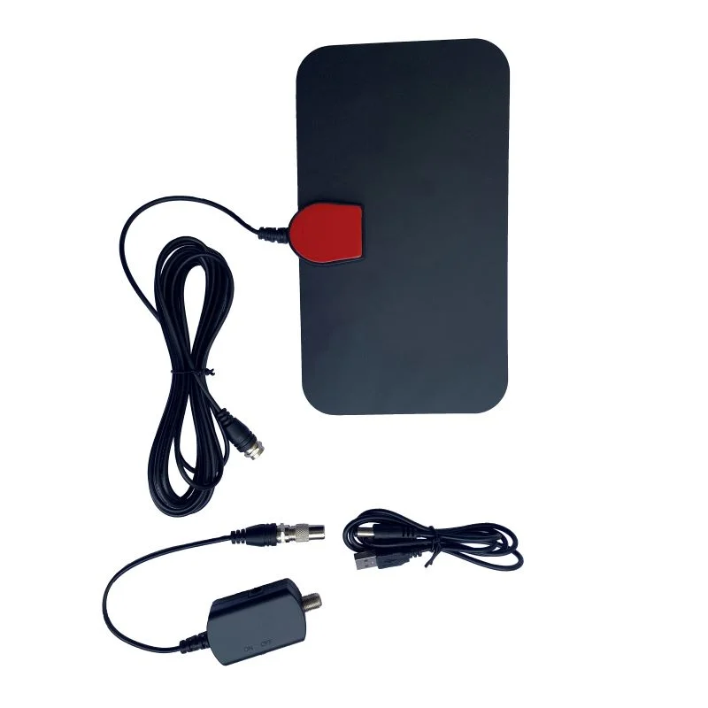 Antenna| Amplified Hd Indoor Digital Antenna For Tv| Support 4k 1080p Long 250+ Miles Range Tv Antenna With Longer Bl