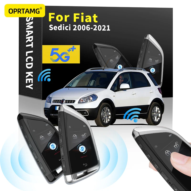

ЖК-дисплей с Дистанционным Ключом для автомобиля без ключа для Fiat Sedici 2000 2001 2002-2003 2017 2018 2019 2020 2021 2022
