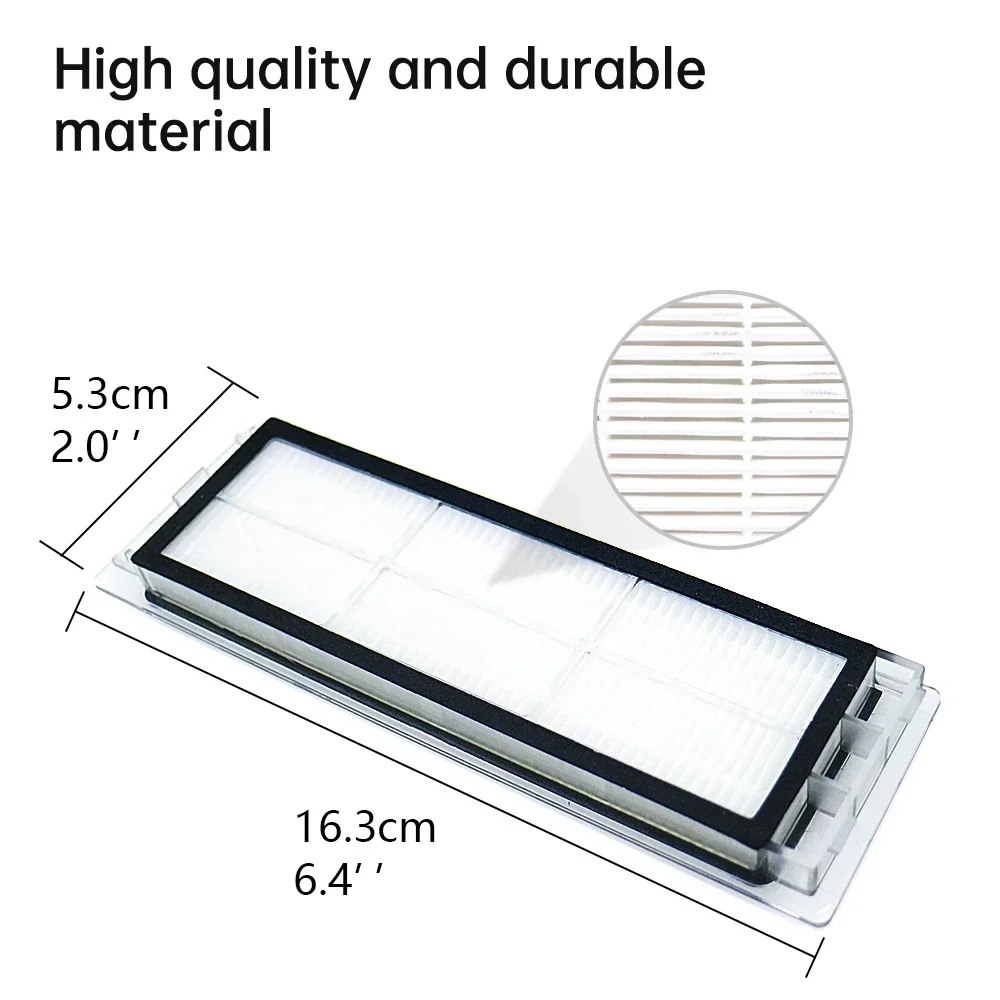 HEPA-фильтр для робота-пылесоса Xiaomi Mi запчасти аксессуары Roborock S50 S51 SDJQR01RR SDJQR02RR