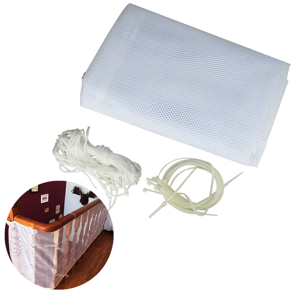 

200 X74cm Children Protecting Mesh Safety Net Baniser Stairs Protective Baby Rail Fence