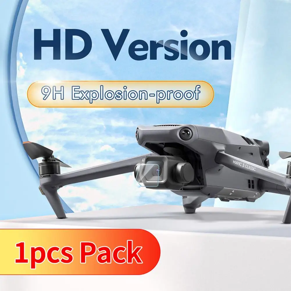 

Пленка из закаленного стекла, совместимая с Dji Mavic 3 Drone Gimbal Lens Film, защита экрана от царапин, аксессуары