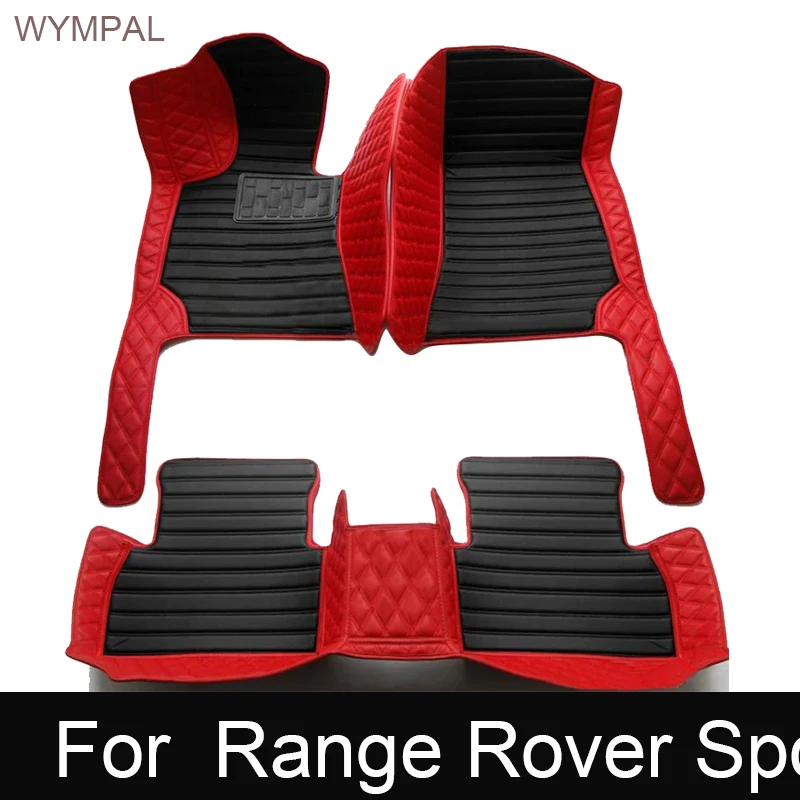 Custom Luxury Car Floor Mats For Range Rover Sport 2014 2015 2016 2017 2018 5 Seater Auto Full Set Interior Accessories