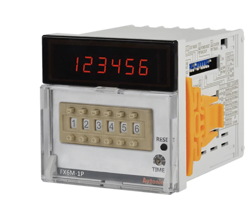 

AUTONICS Counters Standard type FX6M-1P4 6-digit 7-segment LED