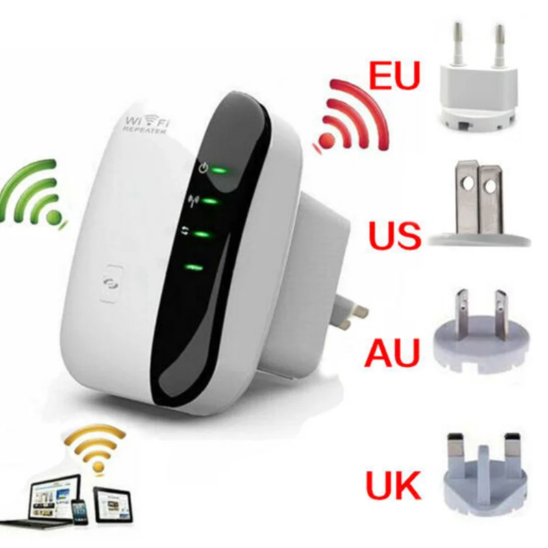 

Booster Wifi Signal Amplifier Repeater Long Range 300M Wireless Routed Network Extender Enhances Small Steamed Bun Access Point