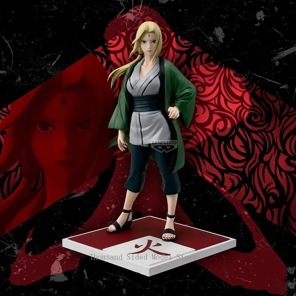 Фото В наличии: Оригинальные коллекционные фигурки Banpresto по аниме Наруто: Шиппуден — Теруми Мэй, Гаара, Оноки, Цунаде, Ёнайме Райкагэ №5
