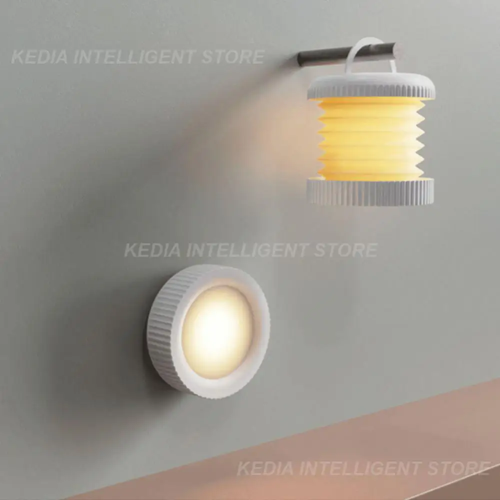 

Foldable Reading Camping Light USB Portable Lantern Lamp Magnetic Lighting Bedroom Night Light Outdoor Tent Light Eye Protection