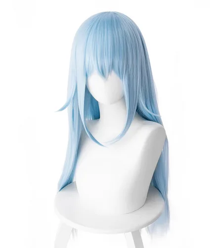 That Time Got Reincarnated as a Slime Косплей Парик Rimuru Tempest Синий Tensei shitara Datta Ken Хэллоуин