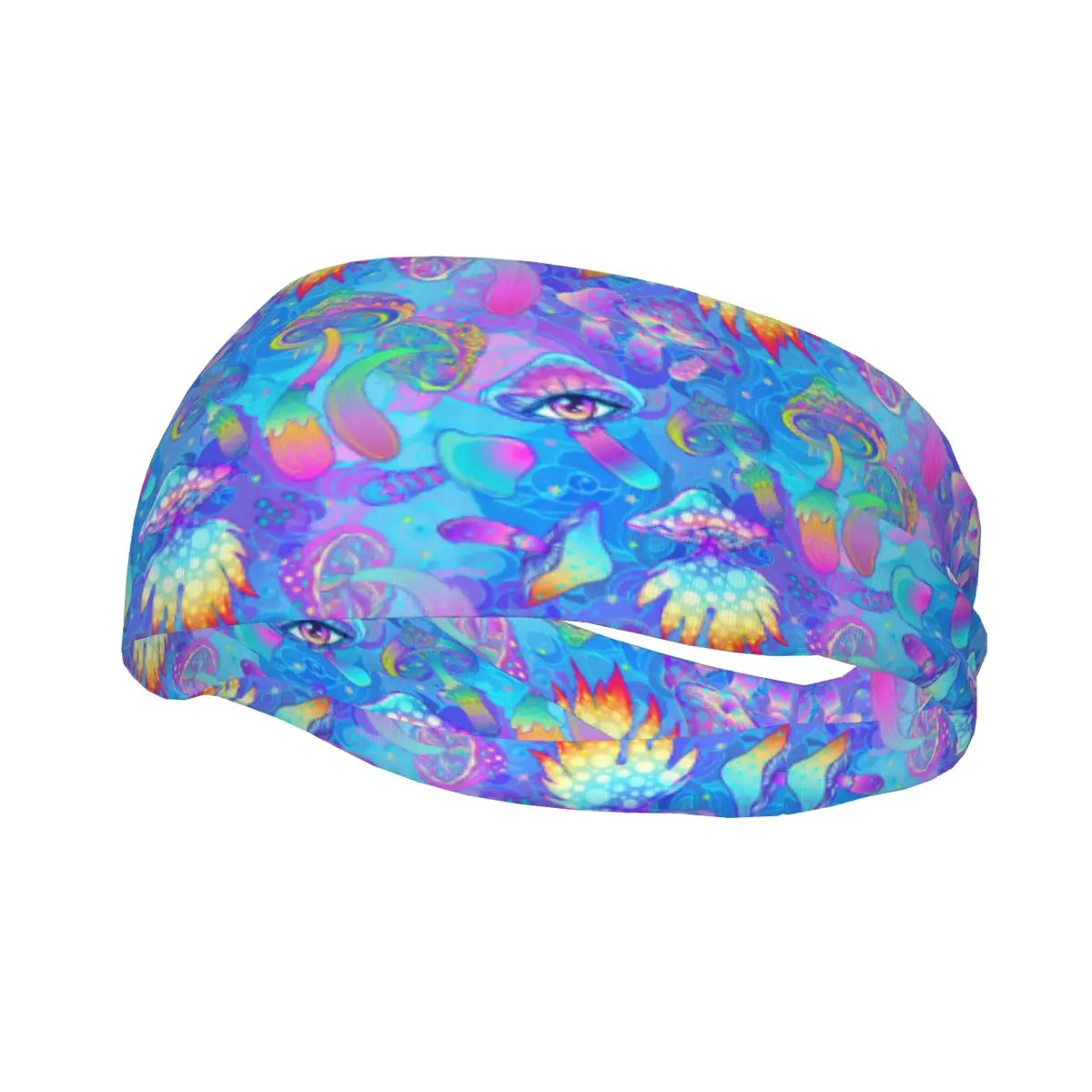 

Психоделические магические грибы, повязка на голову, эластичная повязка на голову для спортзала, фитнеса