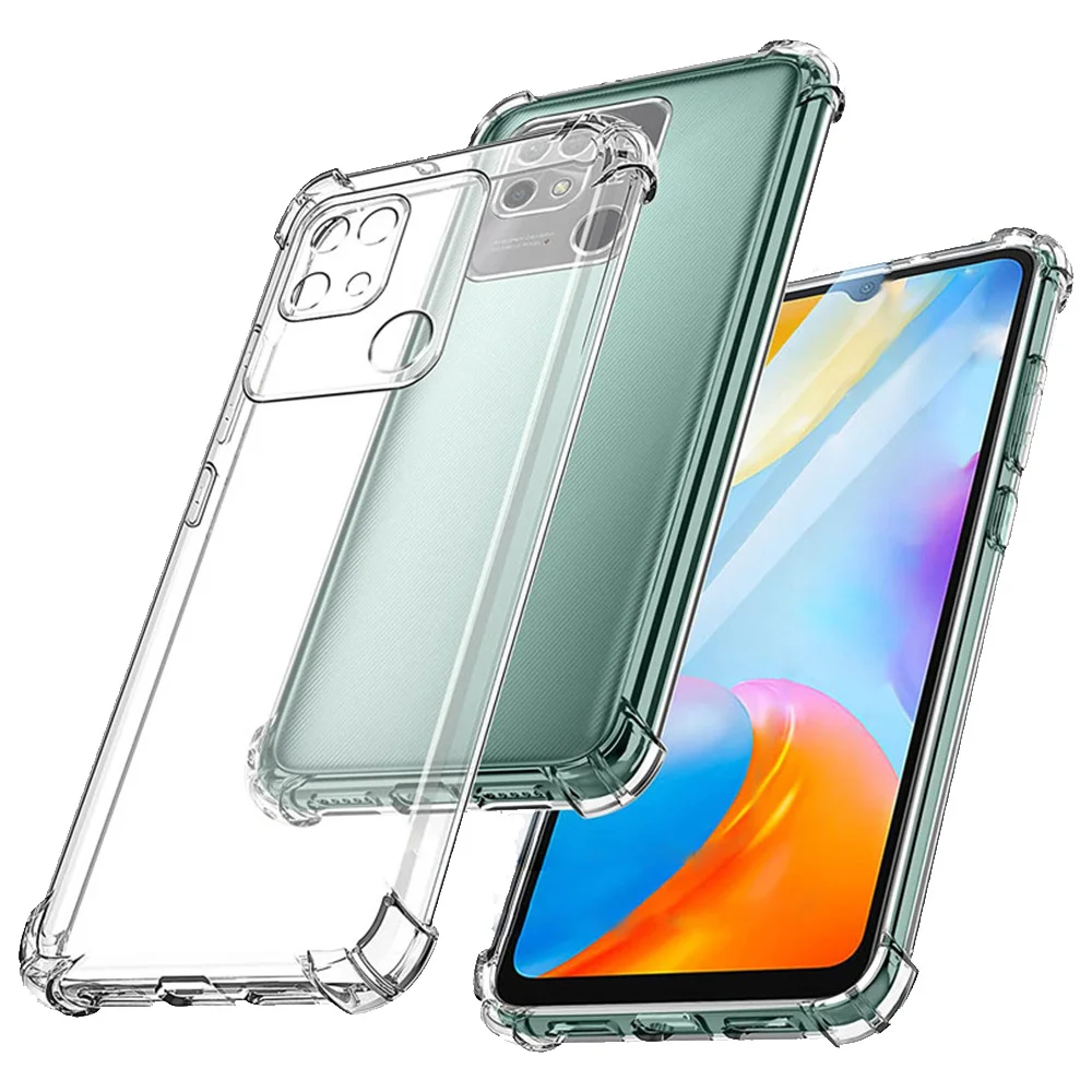 Redmi 10C чехол на телефо Xiaomi 10 C 10A 9A 9C NFC силиконовый Чехол Redmi10C Противоударная Чехлы