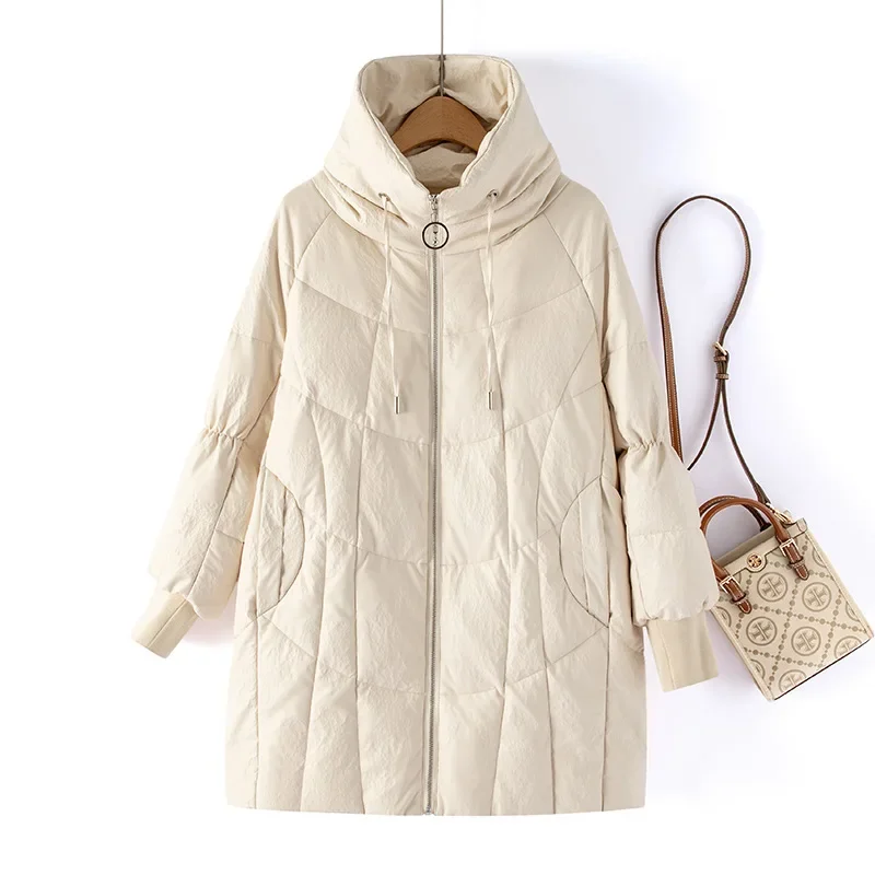 PinkyIsЧерные зимние теплые толстые пальто из искусственной кожи женские парки