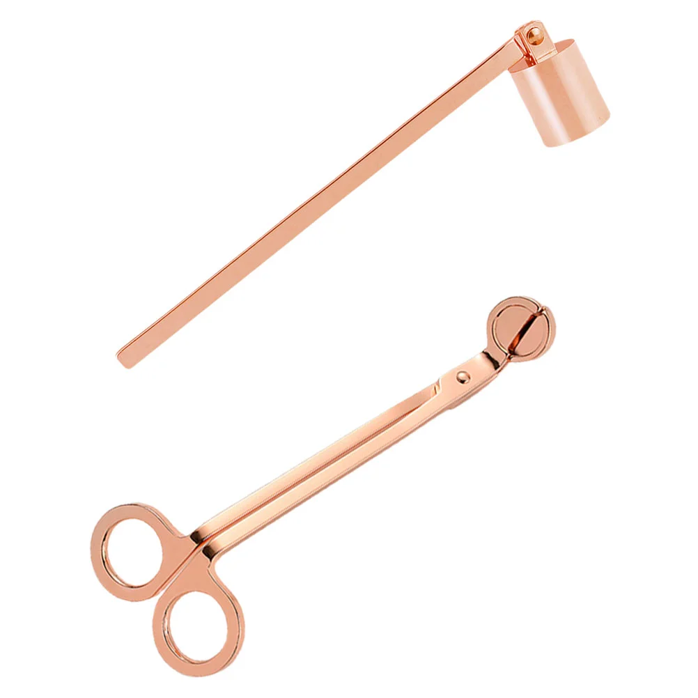 

Wick Snuffer Set Trimmer Waxkit Tool Flame Clipper Maintenance Supplies Stopperextinguisher Handle Vintage Accessories