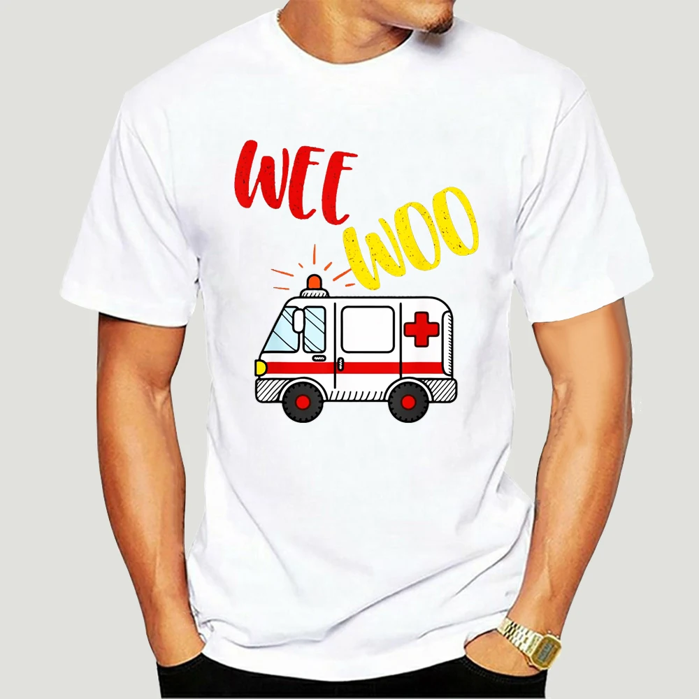 

Wee Woo Ambulance Amr Funny Ems Emt Paramedic Gift Tee T-Shirt 6571X