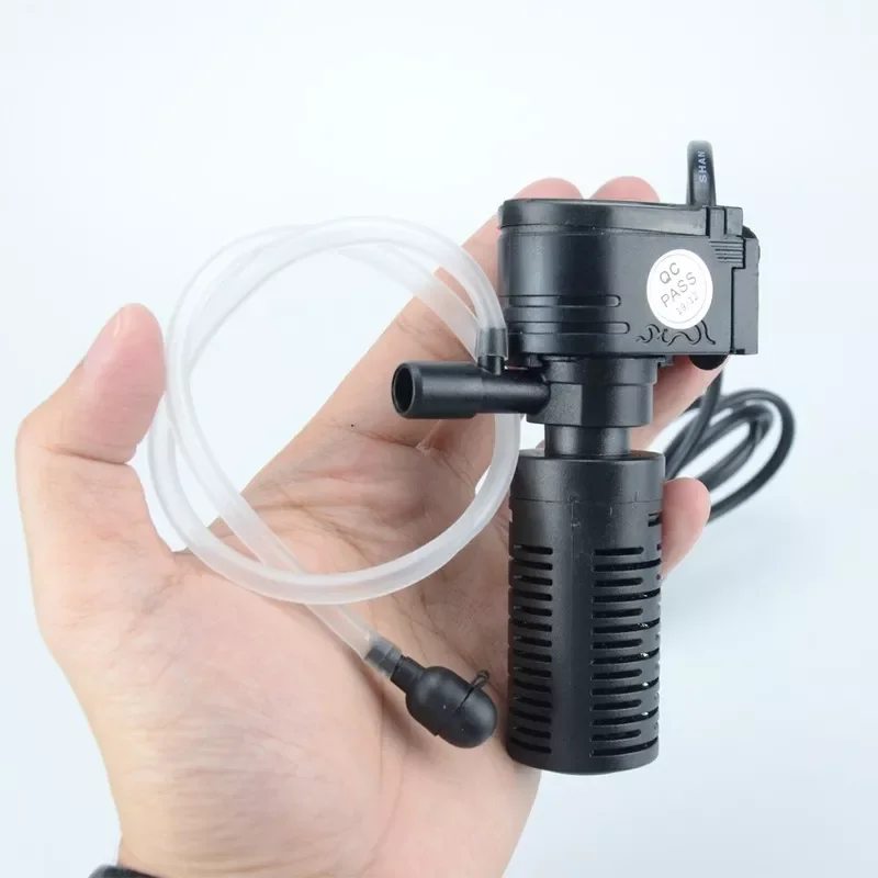 

2022JMT 3 in 1 Filter for Aquarium Fish Tank Filter Mini Fish Tank Filter Aquarium Oxygen Submersible Water Purifier