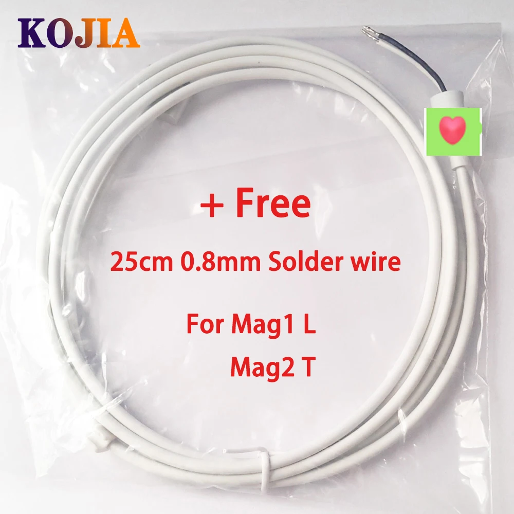 100% Новый Ремонт Замена Магнитный AC/DC MagSaf * 1 2 Шнур-адаптер Кабели Для Apple Macbook Air Pro 60 Вт 45 Вт 85 Вт Зарядное Устройство