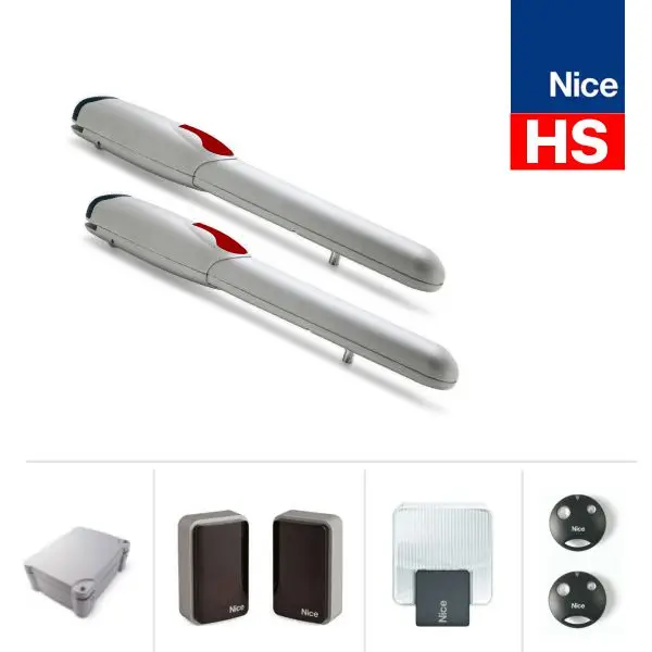 Nice Wingo 3524 HS Speed Circular Door Motor (Accessorized Double Motor Set)