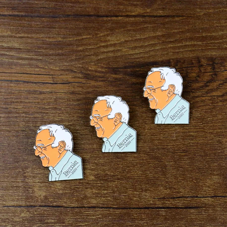 

2020 Presidential Election Cartoon Brooch Hat Word Clothes Brooch Bag Lapel Pin Badge Jewelry Art Gift for Friends