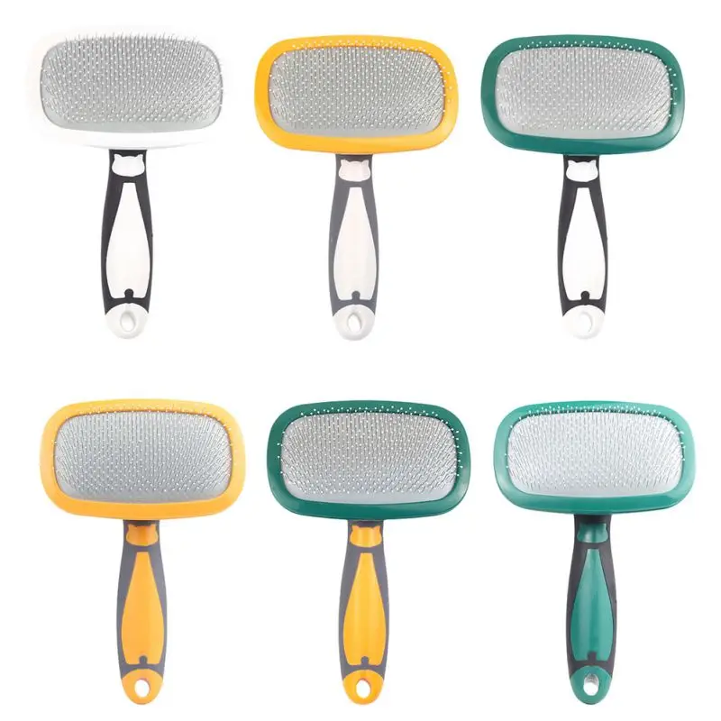 

Comb Brush for Dogs Cats Hair Remover 360° Rotatable Comb Pet Hair Grooming Comb For Long Hair Massage Detangling Shedding Tool