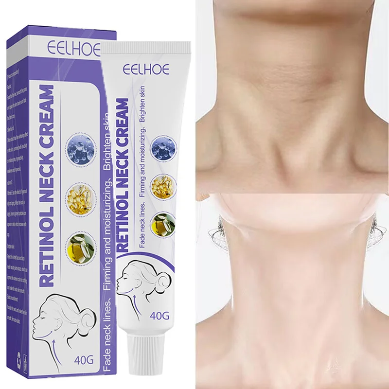 

Retinol Anti-wrinkle Neck Cream Firming Anti-aging Fade Fine Lines Moisturizing Care Lift Whitening Smooth Skin Beauty Products