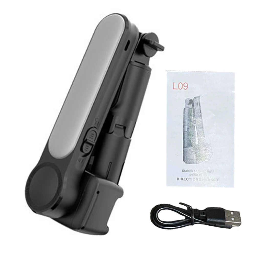 

360 Rotate Professional For Phone Remote Control Travel Accessories Extendable Selfie Stick Tripod With Light Wireless