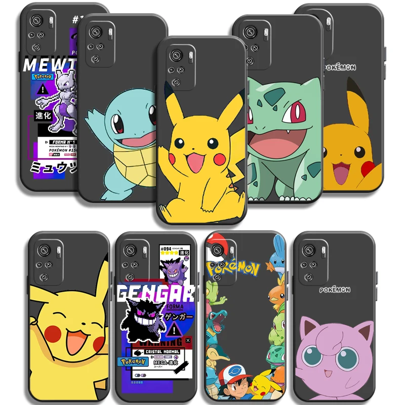 

Pikachu Pokemon Phone Cases For Xiaomi Redmi Redmi 7 7A Note 8 Pro 8T 8 2021 8 7 7 Pro 8 8A 8 Pro Funda Carcasa Back Cover
