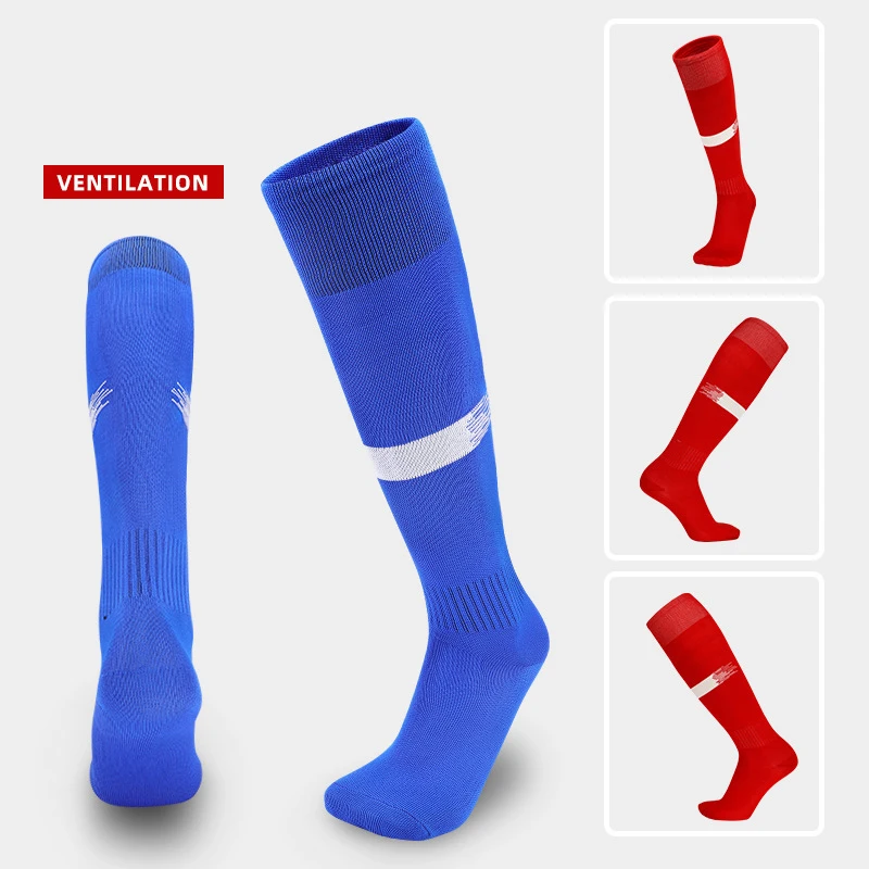 Thin Sectionfootball Socks men's Training Ball Socks children's Striped Sports Sock Soccer Socks men's Long Socks Children