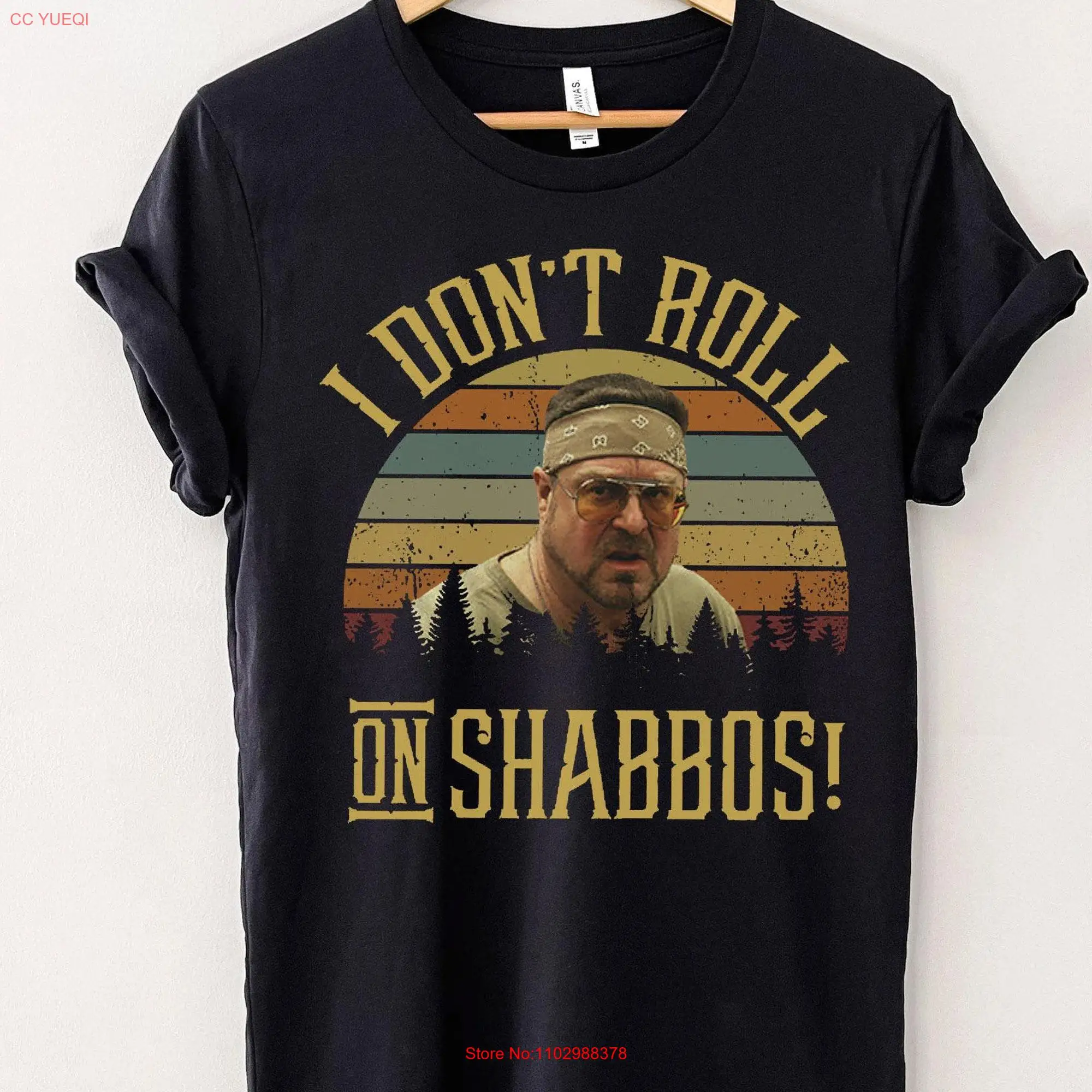 Винтажная футболка с длинным или коротким рукавом Я не ролл на Шабо